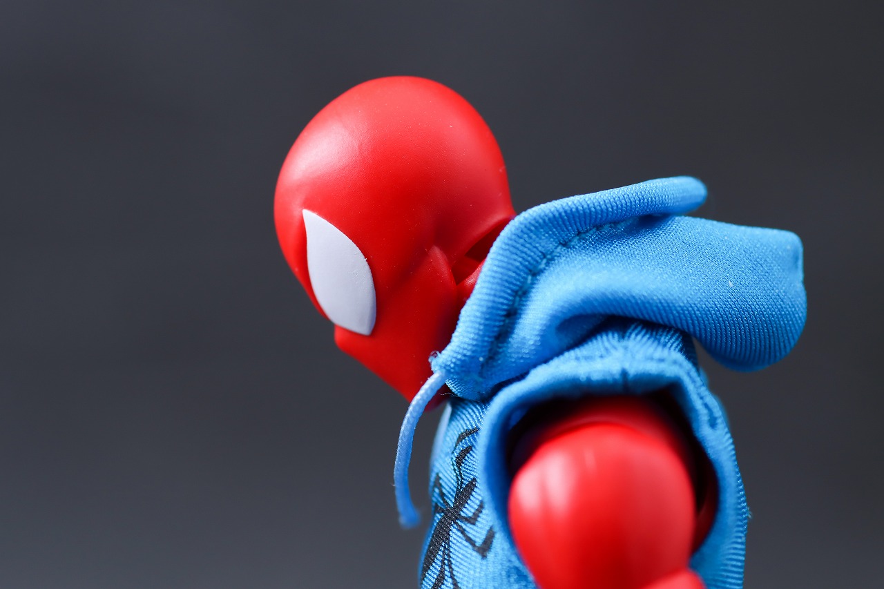 MAFEX　スカーレット・スパイダー　レビュー　可動範囲