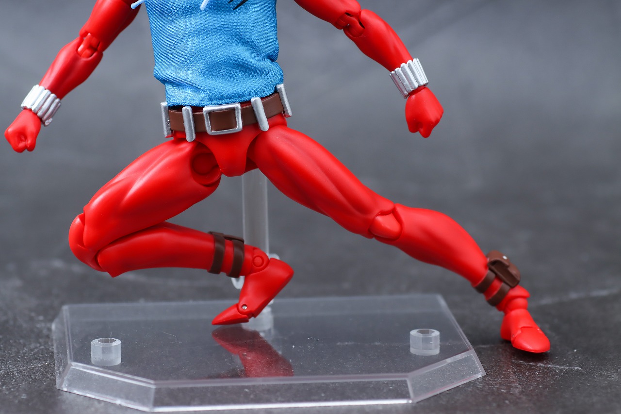 MAFEX　スカーレット・スパイダー　レビュー　可動範囲