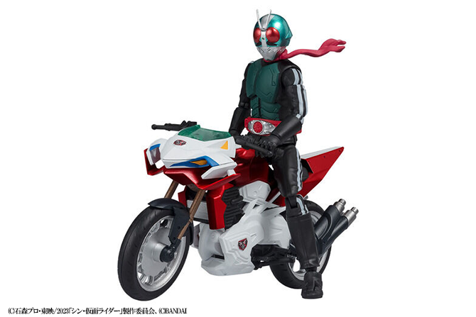 掌動-XX シン・仮面ライダー 仮面ライダー第2+1号＆シンサイクロン号セットが23年12月に限定発売！