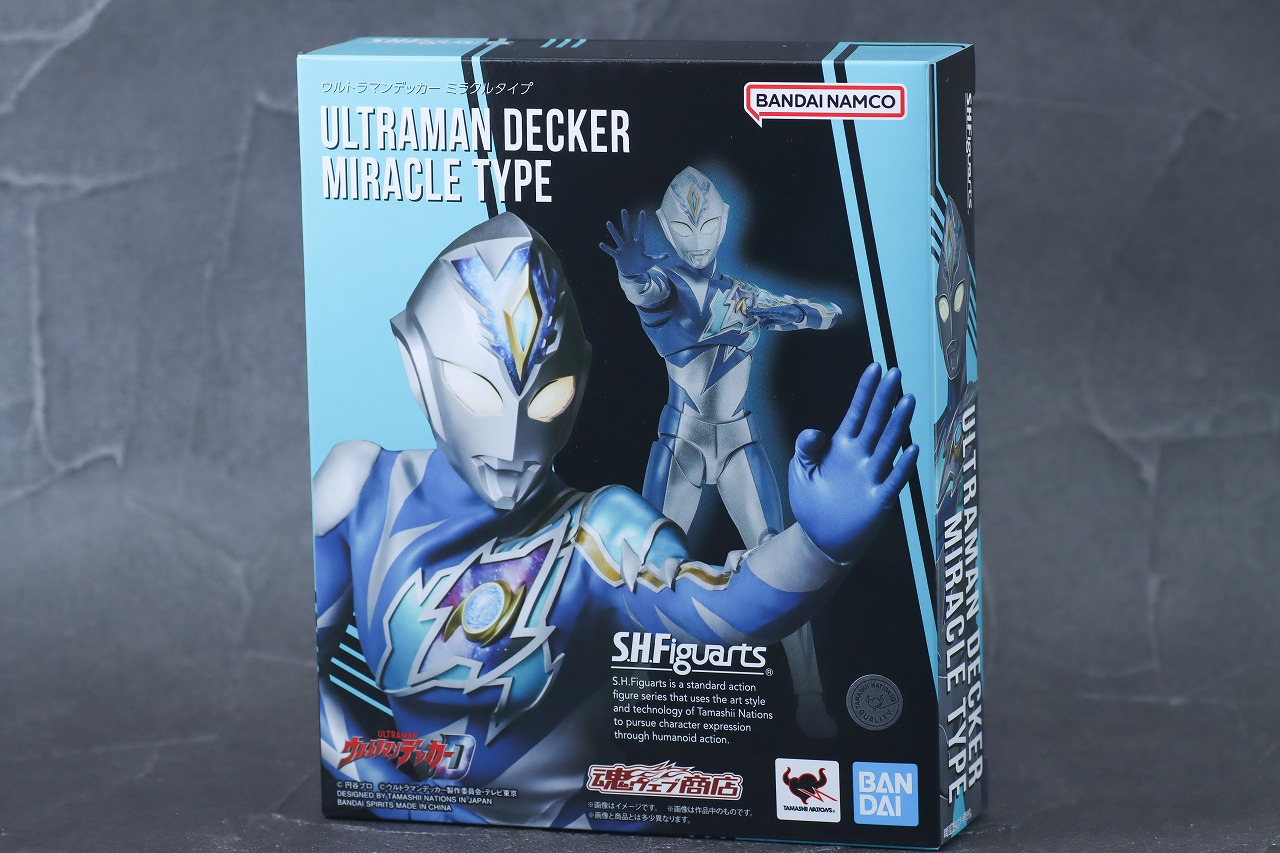 S.H.フィギュアーツ　ウルトラマンデッカー　ミラクルタイプ　レビュー　パッケージ