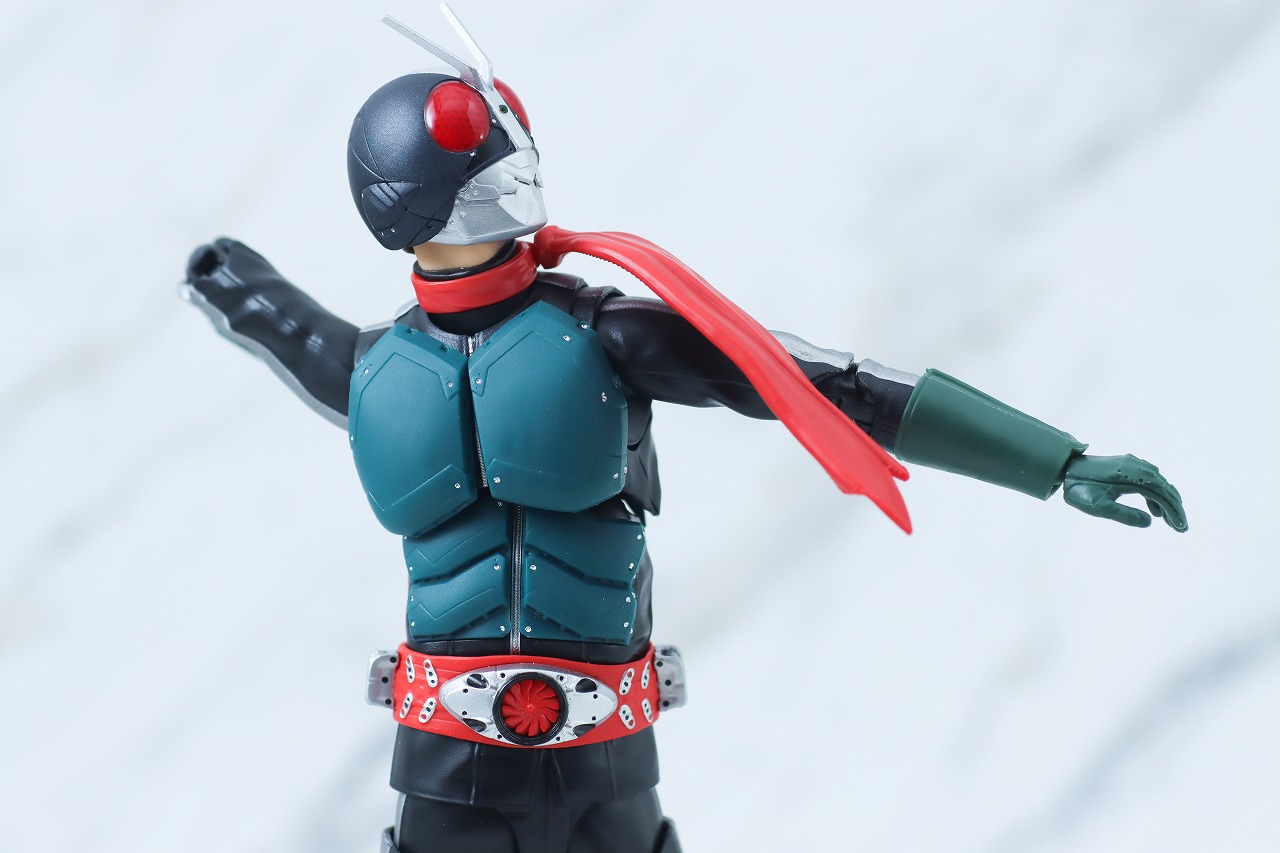 S.H.フィギュアーツ　仮面ライダー第2号　レビュー　可動範囲