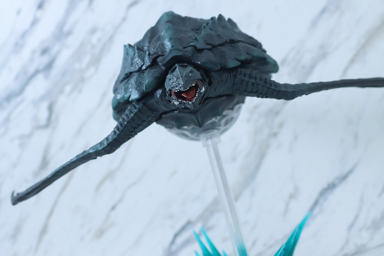 S.H.モンスターアーツ　ガメラ　2023　リバース　GAMERA Rebirth　レビュー　アクション