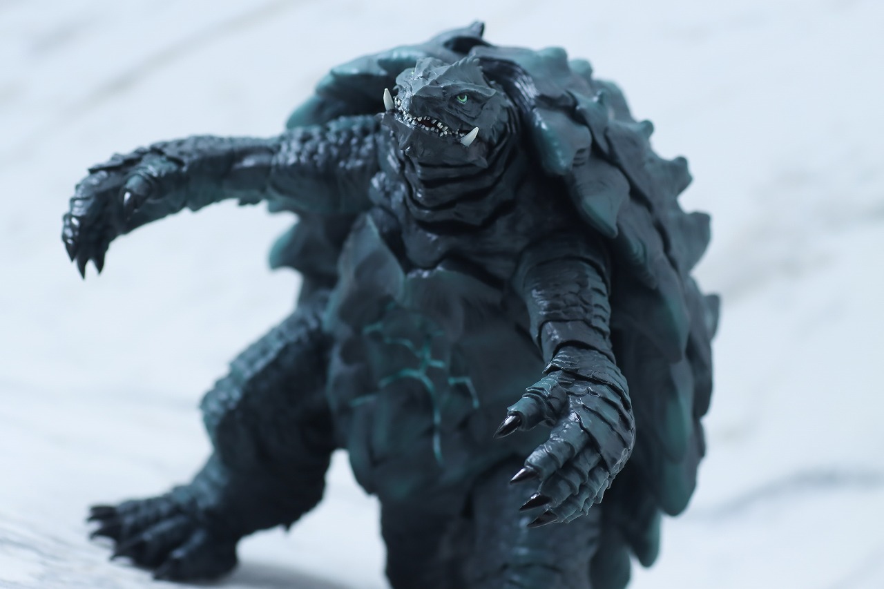 S.H.モンスターアーツ　ガメラ　2023　リバース　GAMERA Rebirth　レビュー　アクション