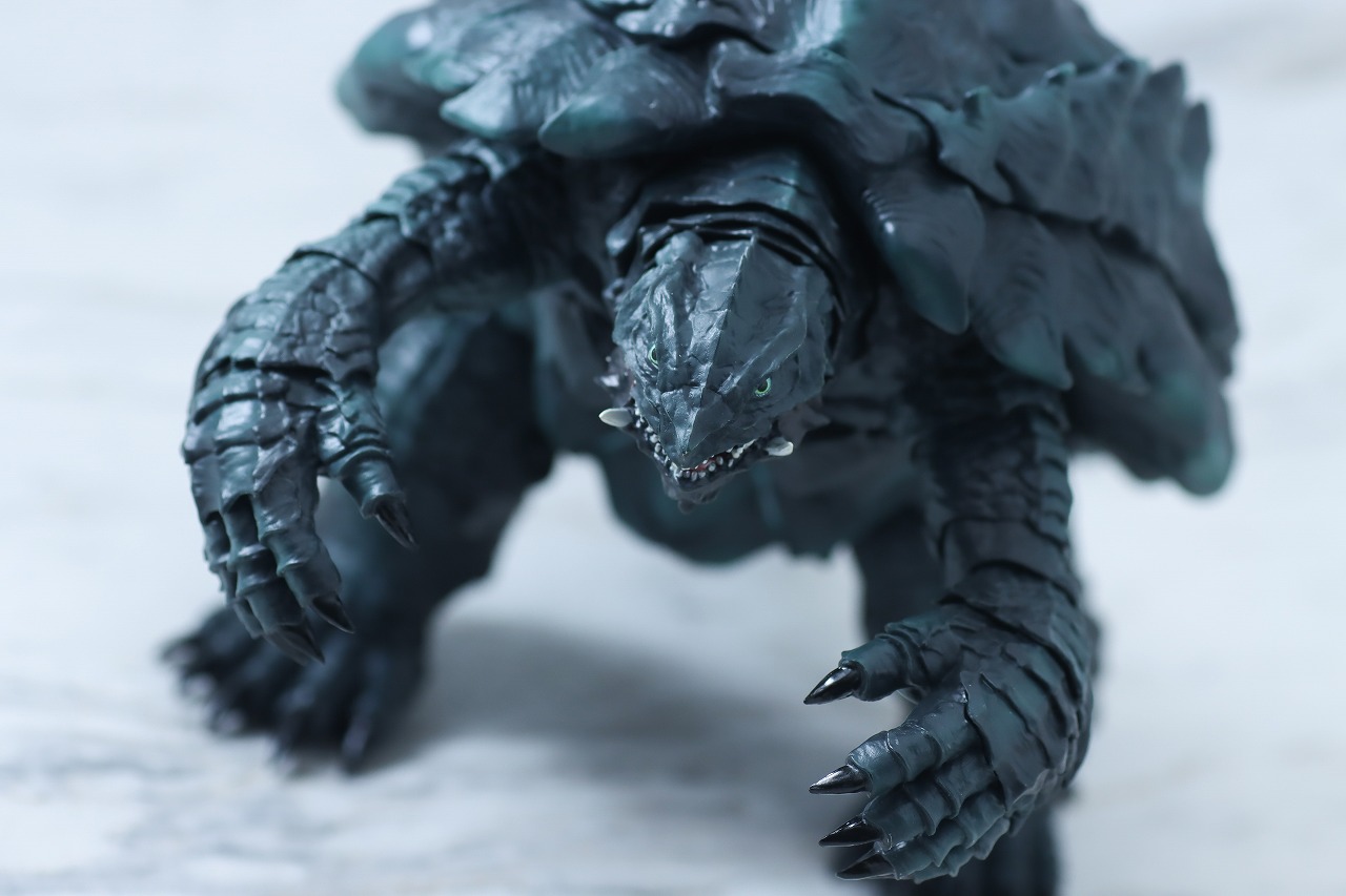 S.H.モンスターアーツ　ガメラ　2023　リバース　GAMERA Rebirth　レビュー　アクション