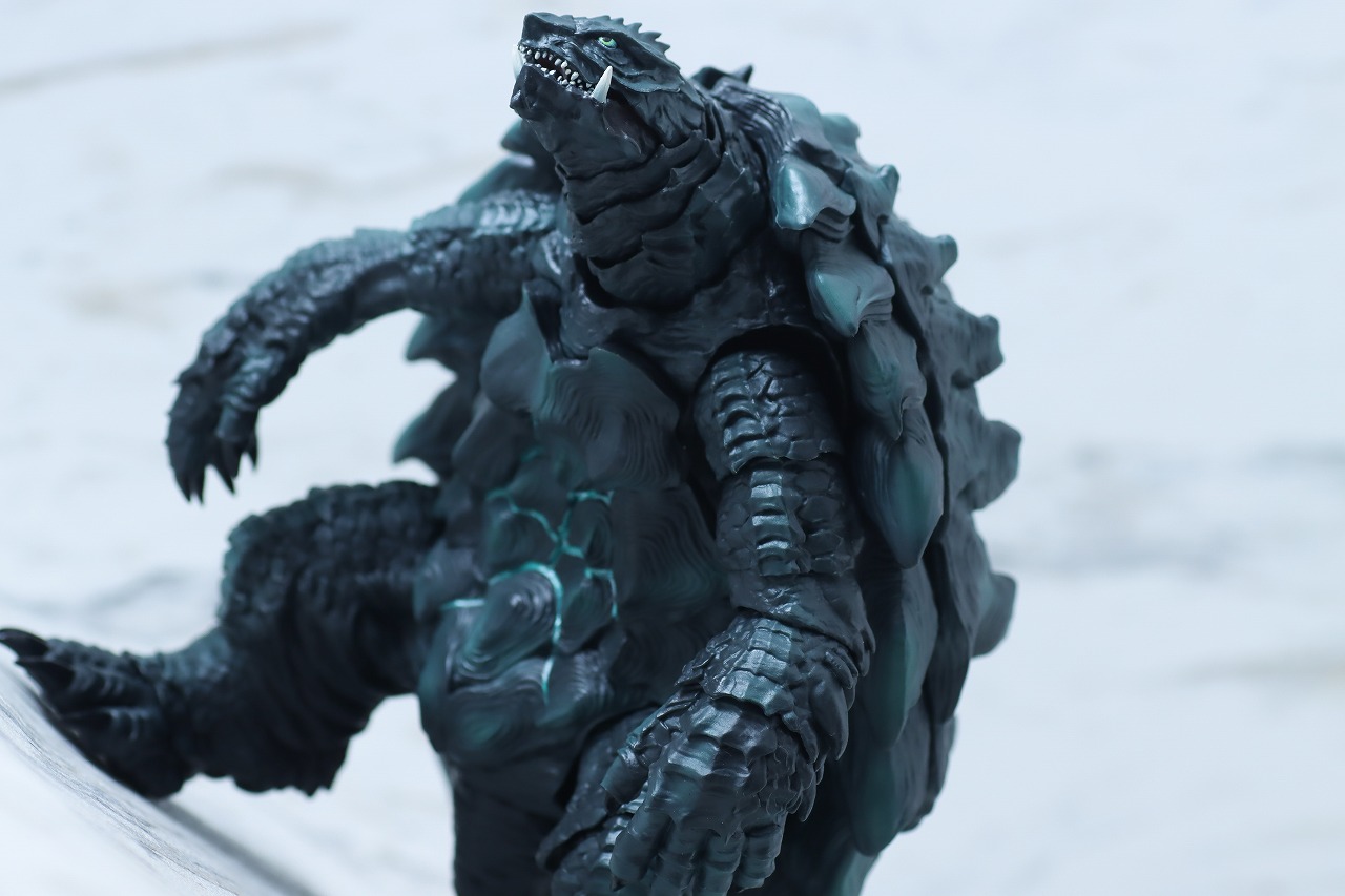 S.H.モンスターアーツ　ガメラ　2023　リバース　GAMERA Rebirth　レビュー　アクション