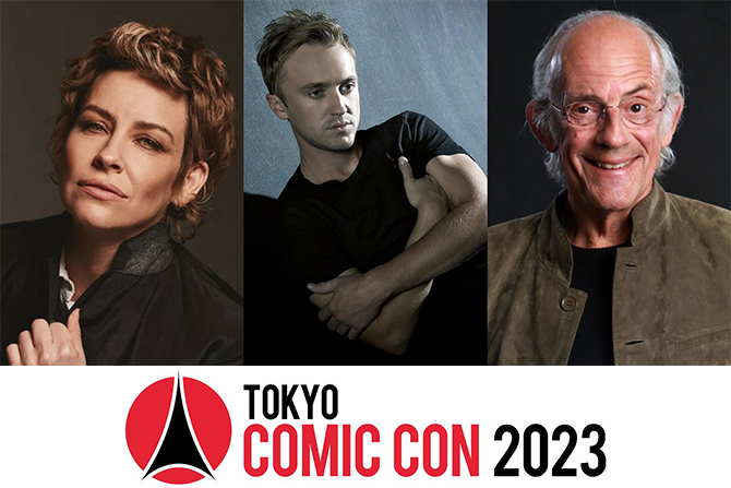 東京コミコン2023、エヴァンジェリン・リリー＆クリストファー・ロイド＆トム・フェルトン来日決定！