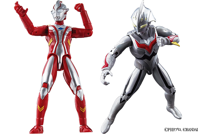 ウルトラアクションフィギュア新作！ウルトラマンメビウス＆ネクサス アンファンスが発売！