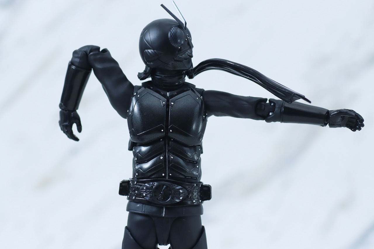 S.H.フィギュアーツ 仮面ライダー（シン・仮面ライダー） BLACK Ver.　master mind japan　レビュー　可動範囲　