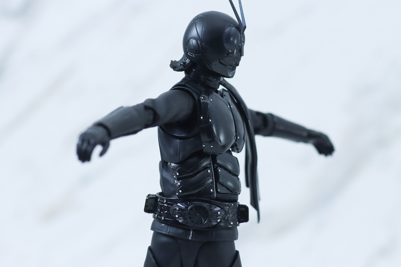 S.H.フィギュアーツ 仮面ライダー（シン・仮面ライダー） BLACK Ver.　master mind japan　レビュー　可動範囲　