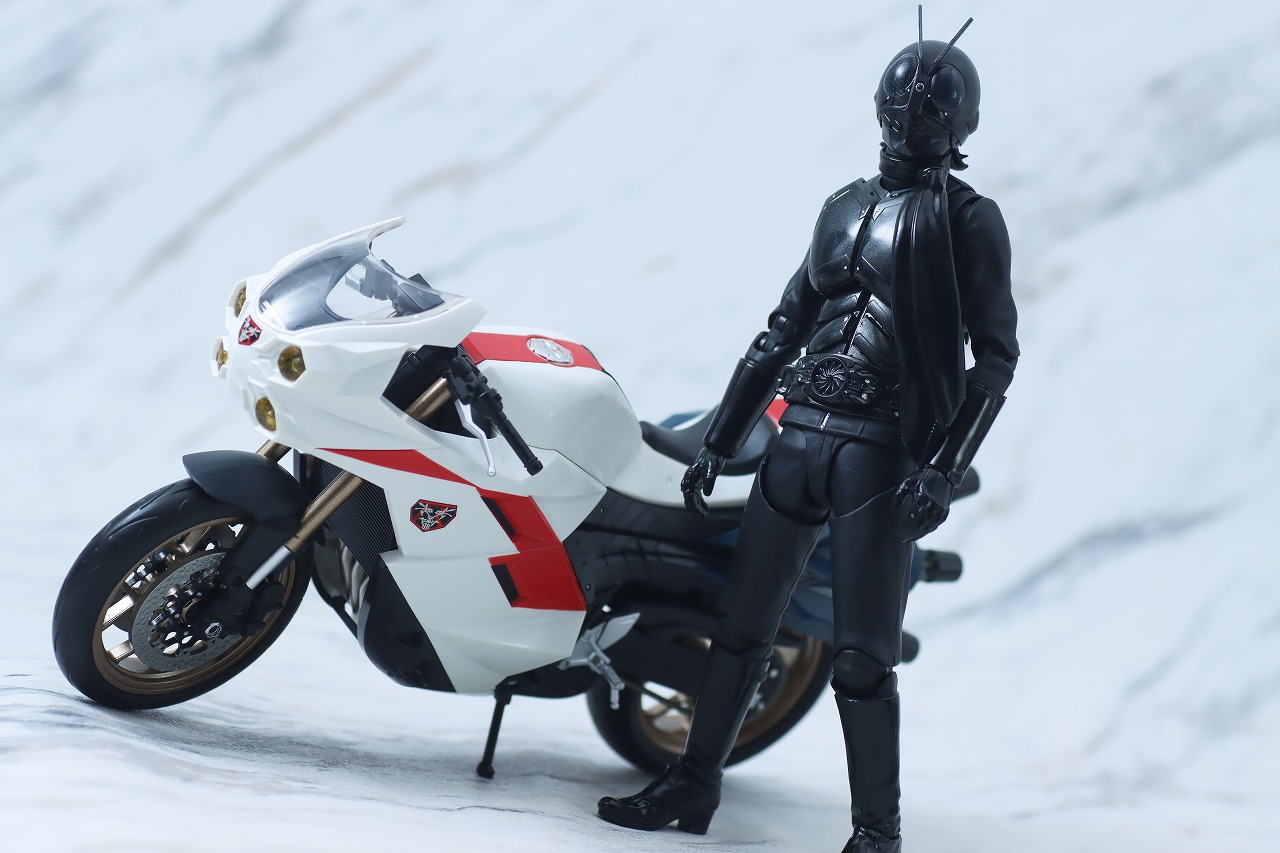 S.H.フィギュアーツ　サイクロン号　シン・仮面ライダー　レビュー　アクション　仮面ライダー1号　BLACK Ver.