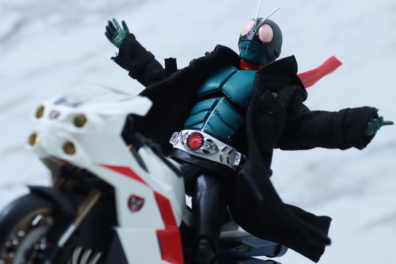 S.H.フィギュアーツ　サイクロン号　シン・仮面ライダー　レビュー　アクション　仮面ライダー1号