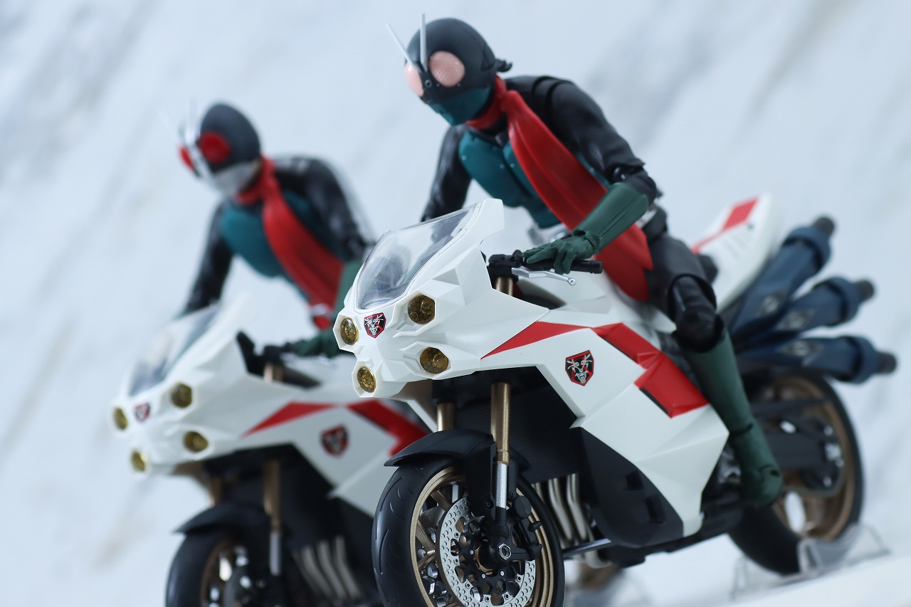 S.H.フィギュアーツ　サイクロン号　シン・仮面ライダー　レビュー　アクション　仮面ライダー1号　第2号