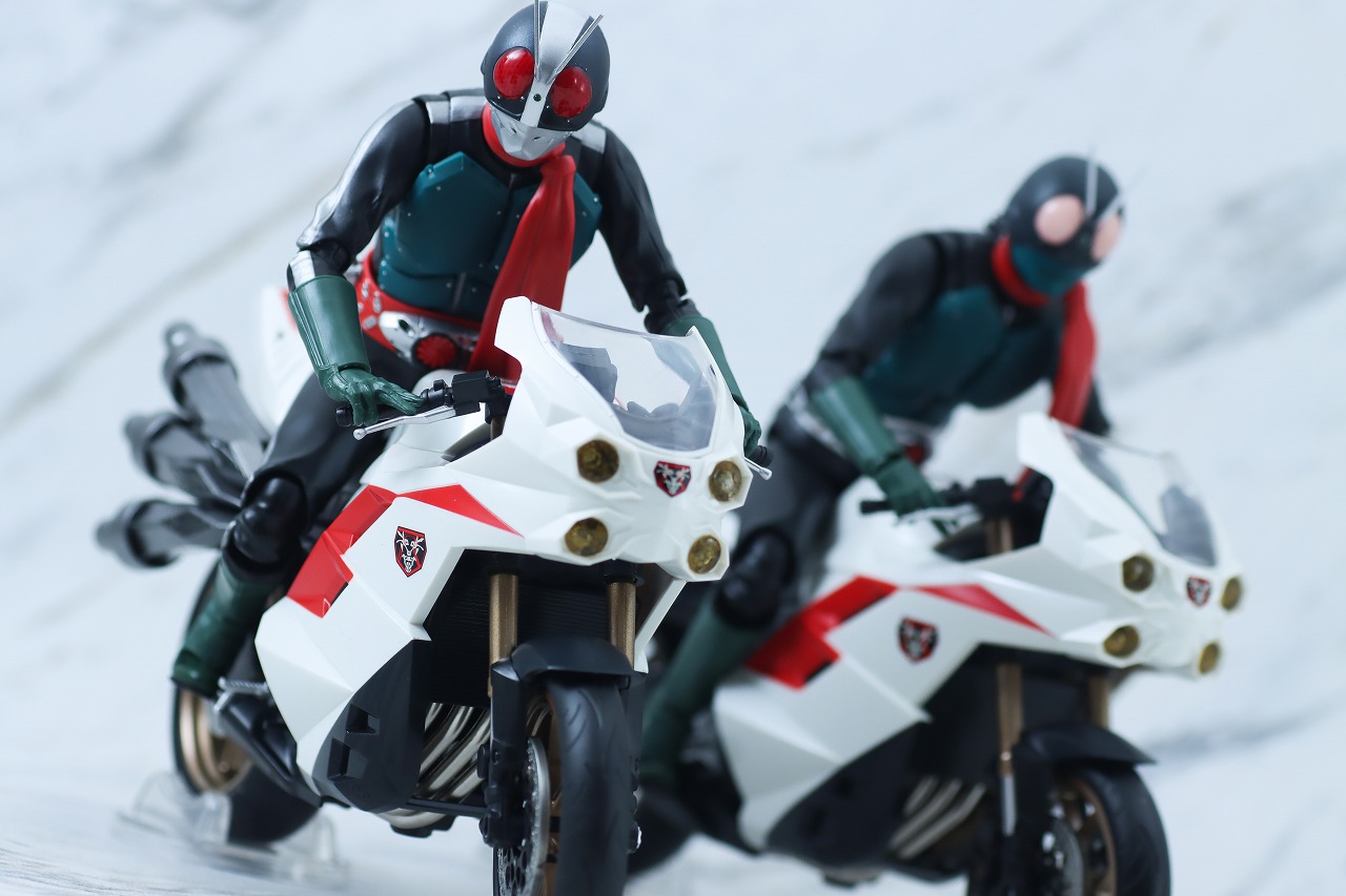 S.H.フィギュアーツ　サイクロン号　シン・仮面ライダー　レビュー　アクション　仮面ライダー1号　第2号