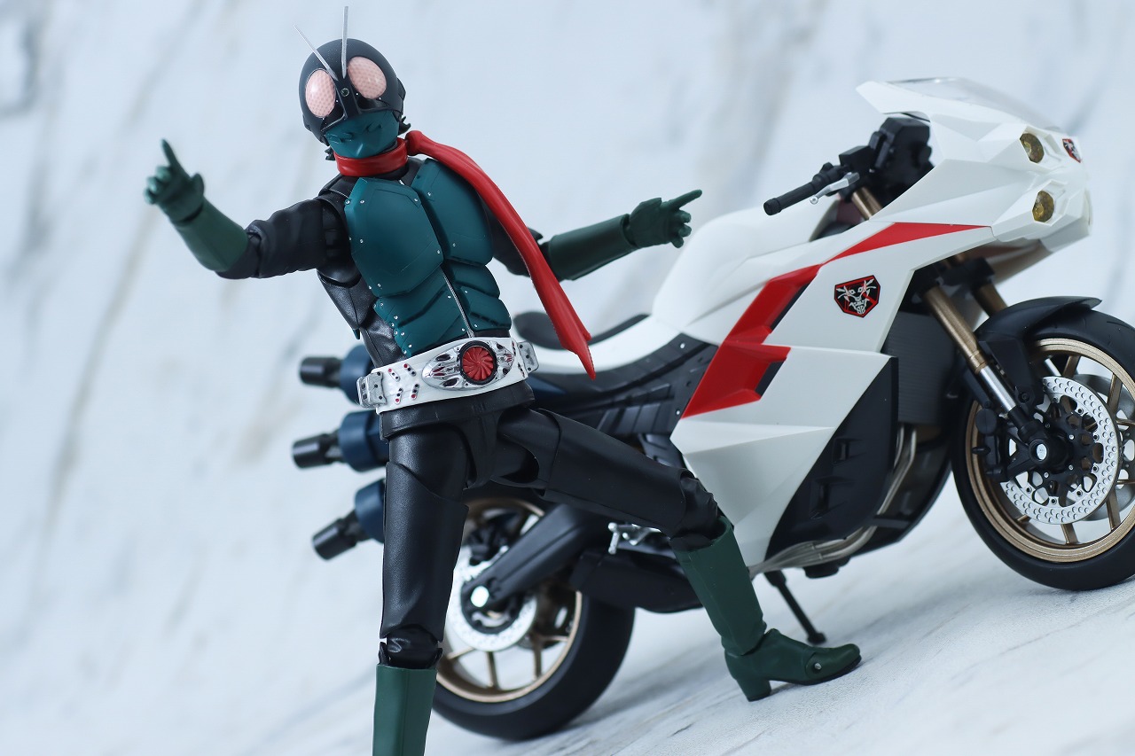 S.H.フィギュアーツ　サイクロン号　シン・仮面ライダー　レビュー　アクション　仮面ライダー1号　第2号