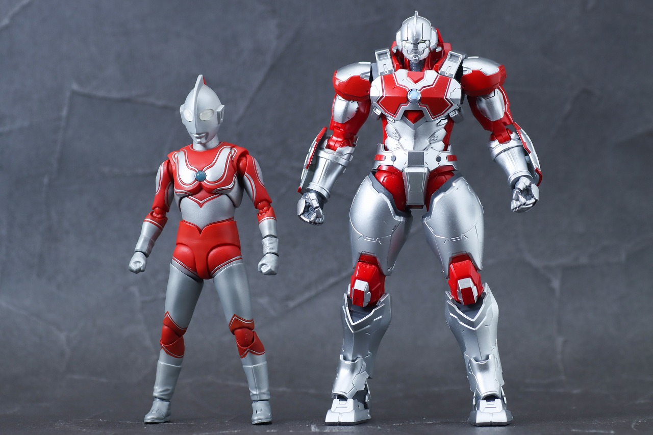 S.H.フィギュアーツ　ULTRAMAN SUIT JACK the Animation　レビュー　本体