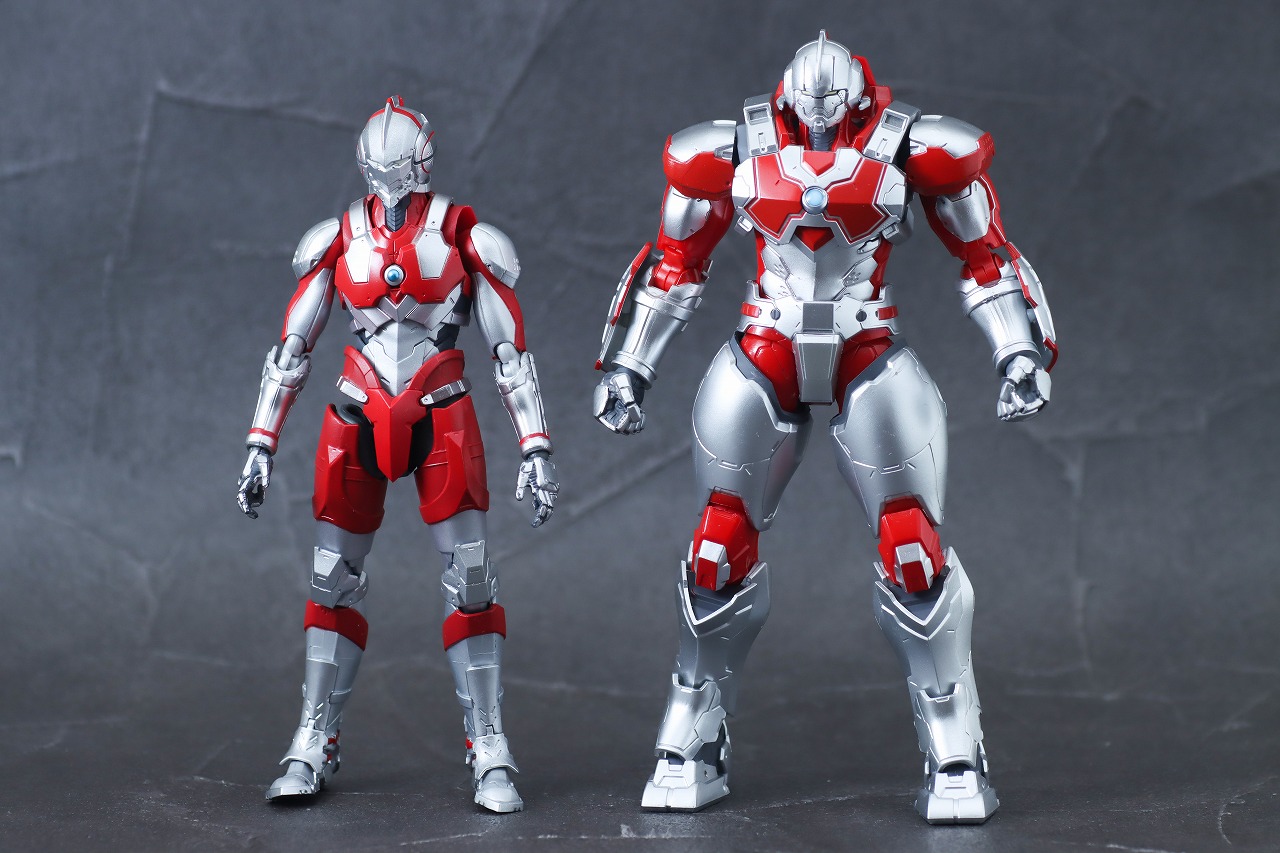 S.H.フィギュアーツ　ULTRAMAN SUIT JACK the Animation　レビュー　本体