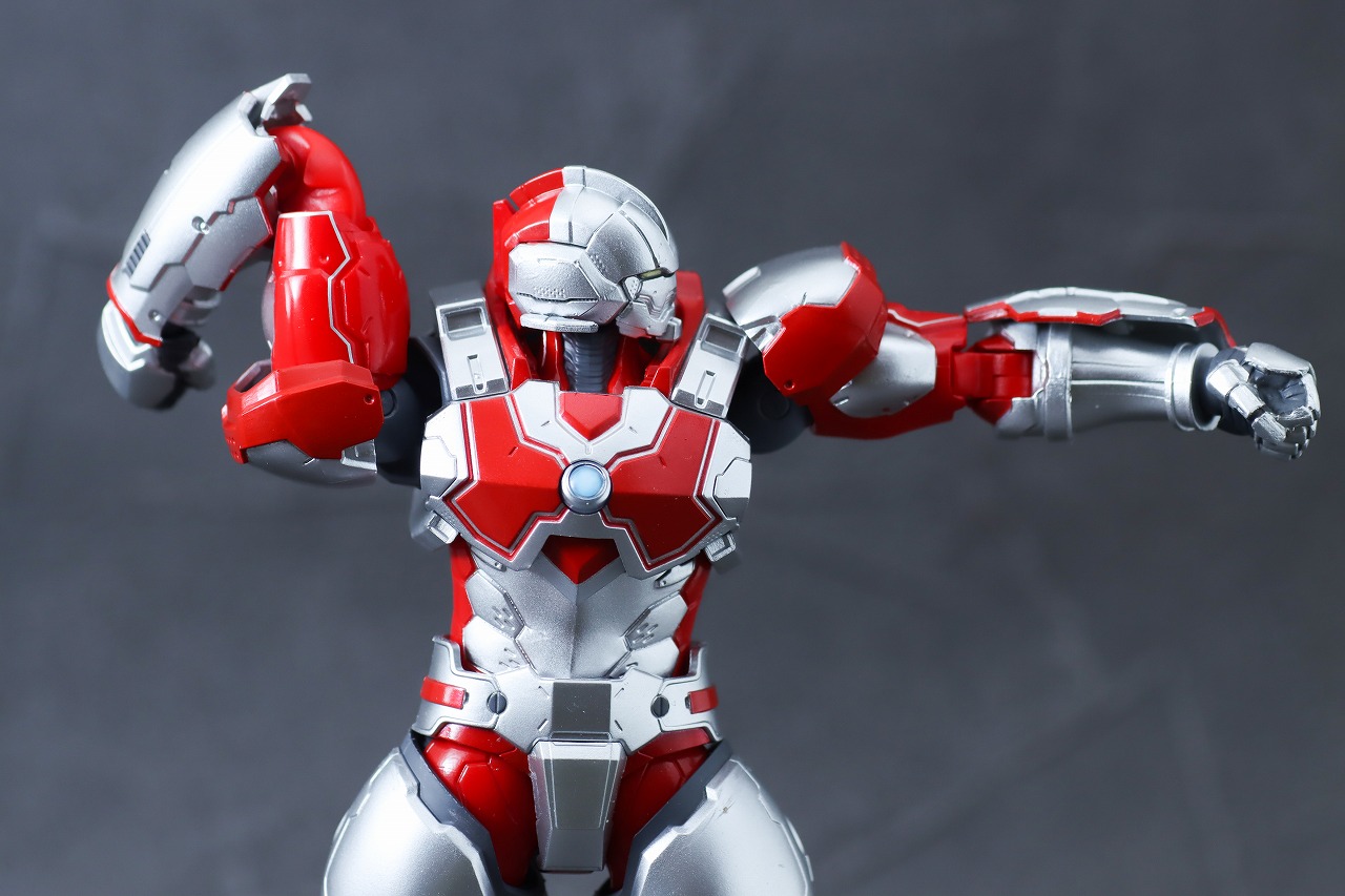 S.H.フィギュアーツ　ULTRAMAN SUIT JACK the Animation　レビュー　可動範囲