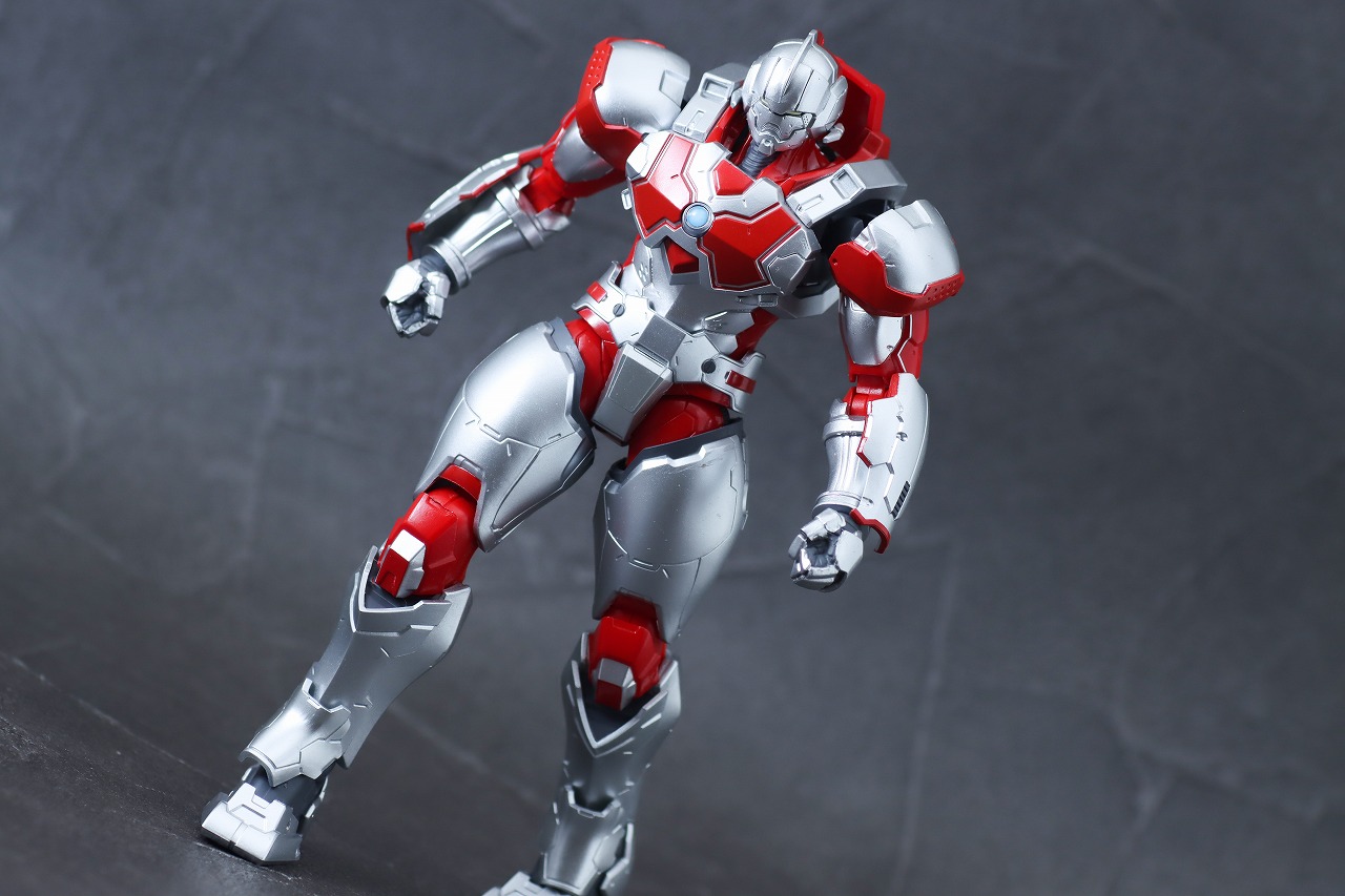 S.H.フィギュアーツ　ULTRAMAN SUIT JACK the Animation　レビュー　アクション