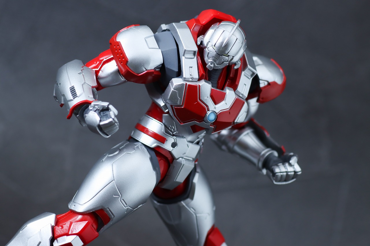 S.H.フィギュアーツ　ULTRAMAN SUIT JACK the Animation　レビュー　アクション