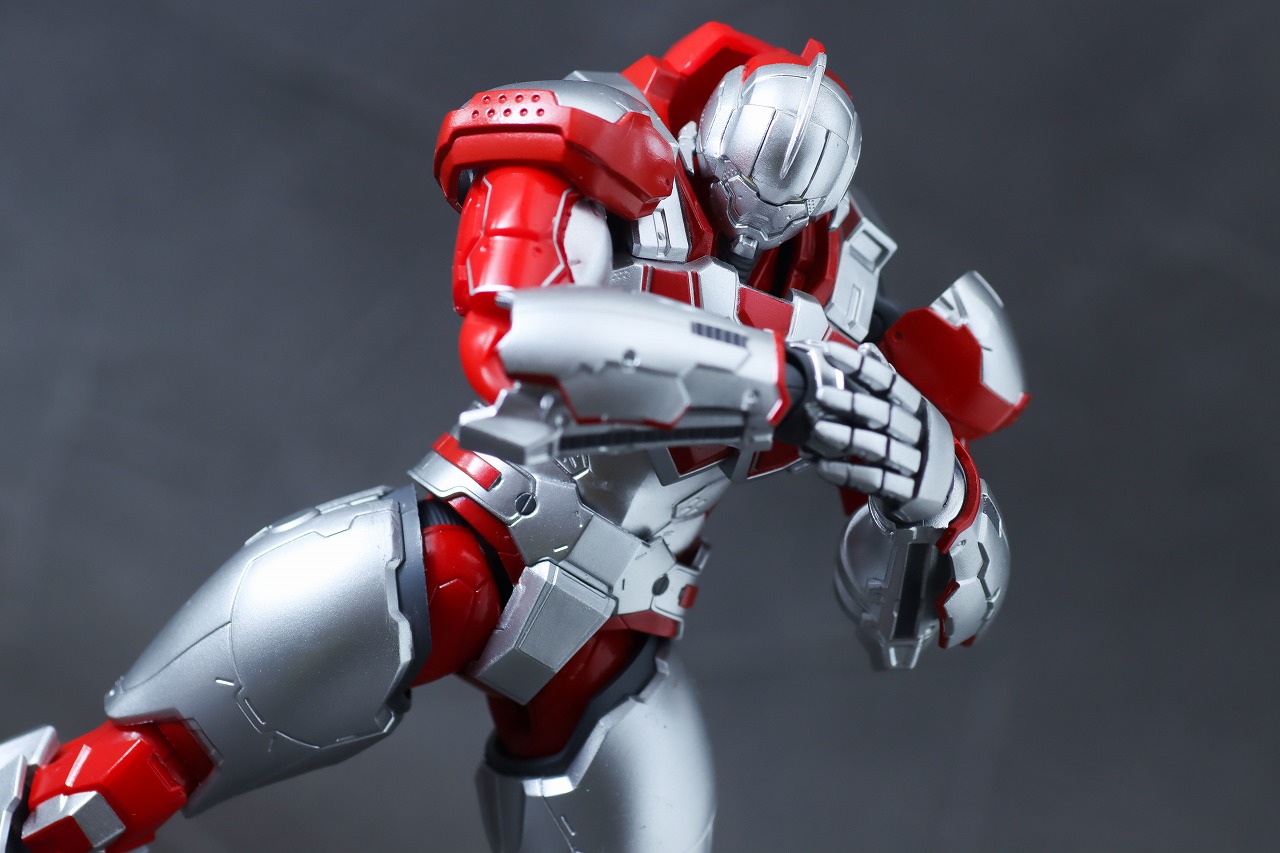 S.H.フィギュアーツ　ULTRAMAN SUIT JACK the Animation　レビュー　アクション