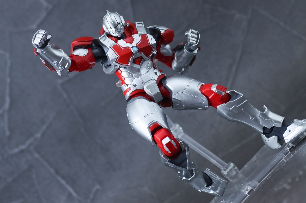 S.H.フィギュアーツ　ULTRAMAN SUIT JACK the Animation　レビュー　アクション