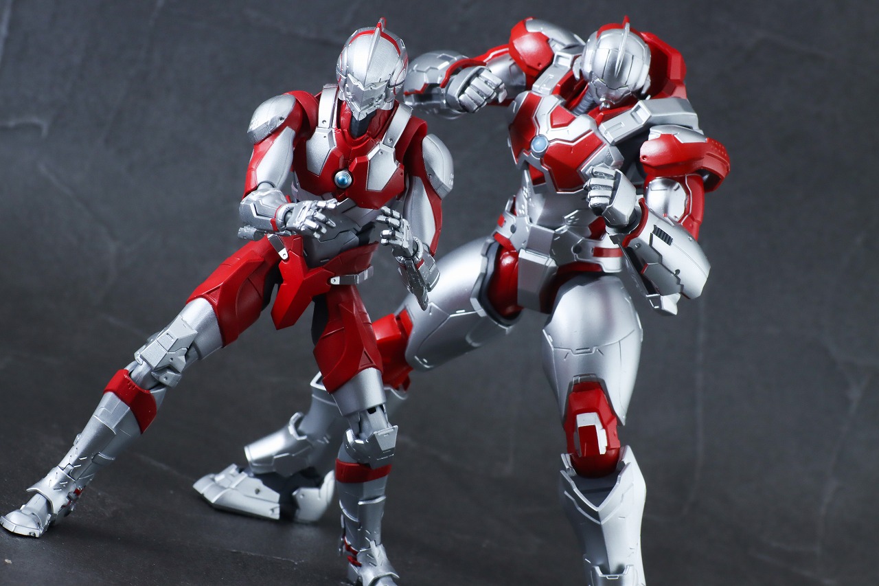 S.H.フィギュアーツ　ULTRAMAN SUIT JACK the Animation　レビュー　アクション