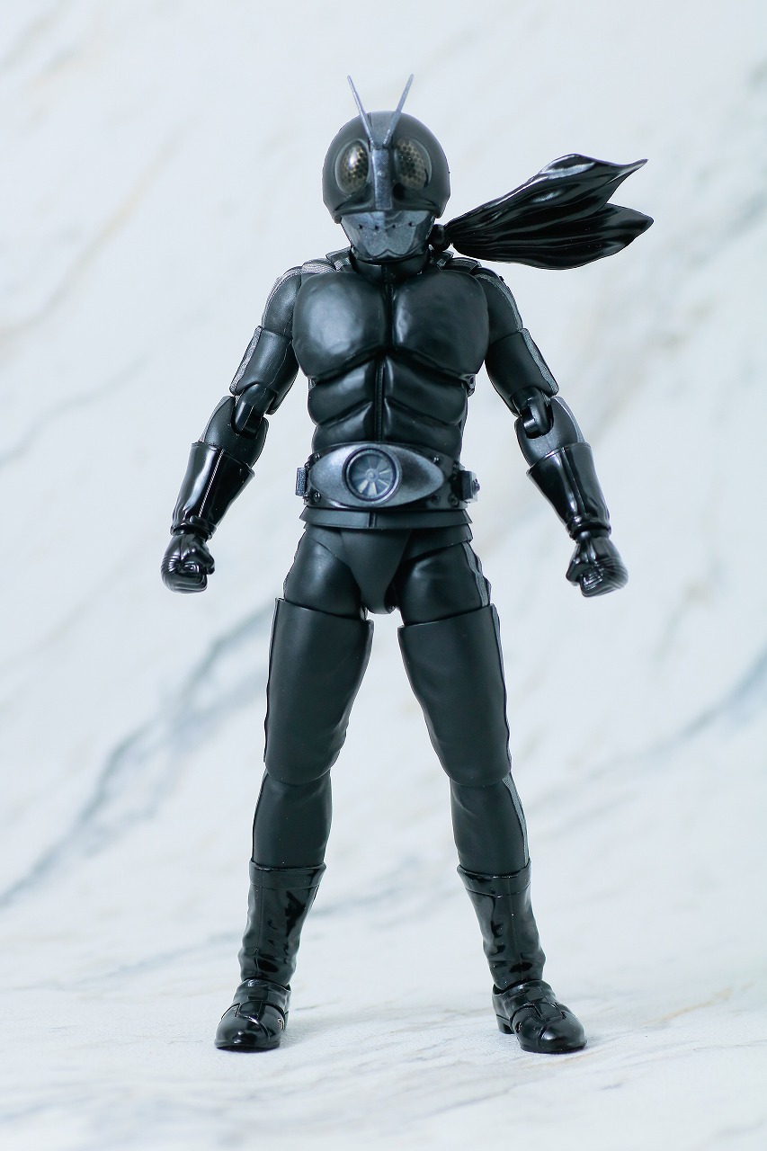 S.H.フィギュアーツ　仮面ライダー新1号　真骨彫製法　BLACK Ver.　mastermind JAPAN　レビュー　本体