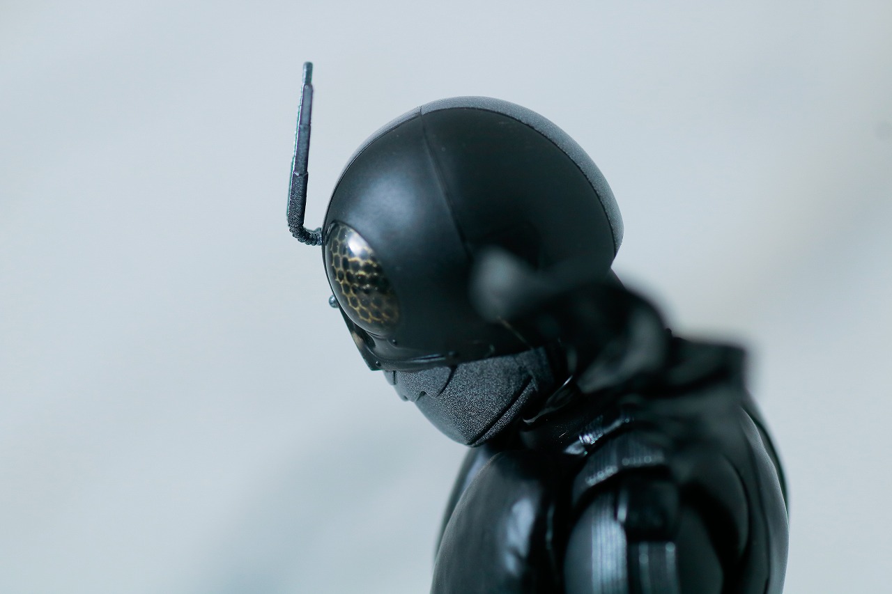 S.H.フィギュアーツ　仮面ライダー新1号　真骨彫製法　BLACK Ver.　mastermind JAPAN　レビュー　可動範囲