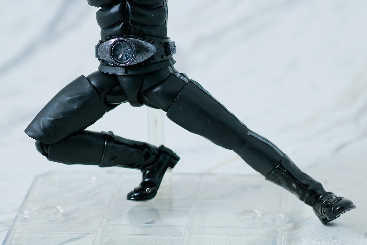 S.H.フィギュアーツ　仮面ライダー新1号　真骨彫製法　BLACK Ver.　mastermind JAPAN　レビュー　可動範囲