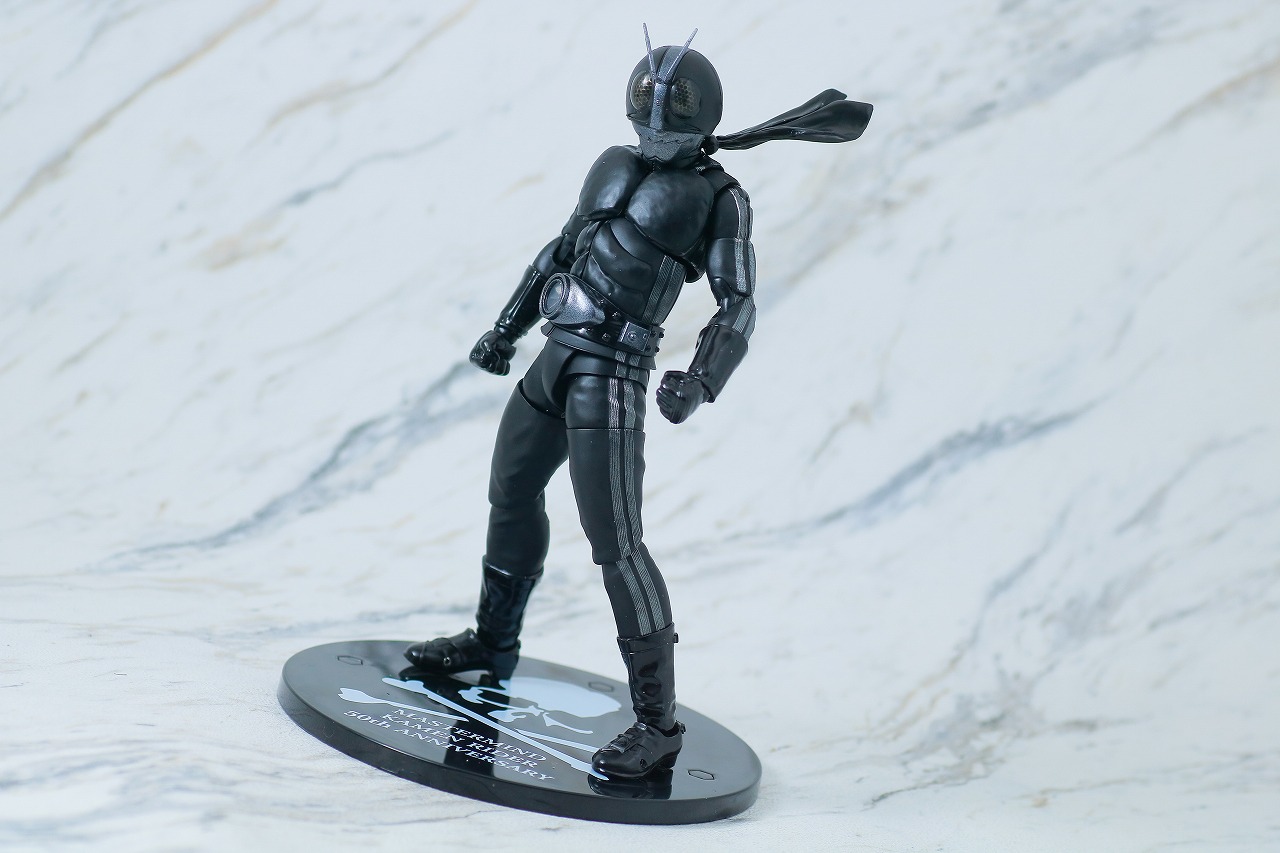 S.H.フィギュアーツ　仮面ライダー新1号　真骨彫製法　BLACK Ver.　mastermind JAPAN　レビュー　アクション