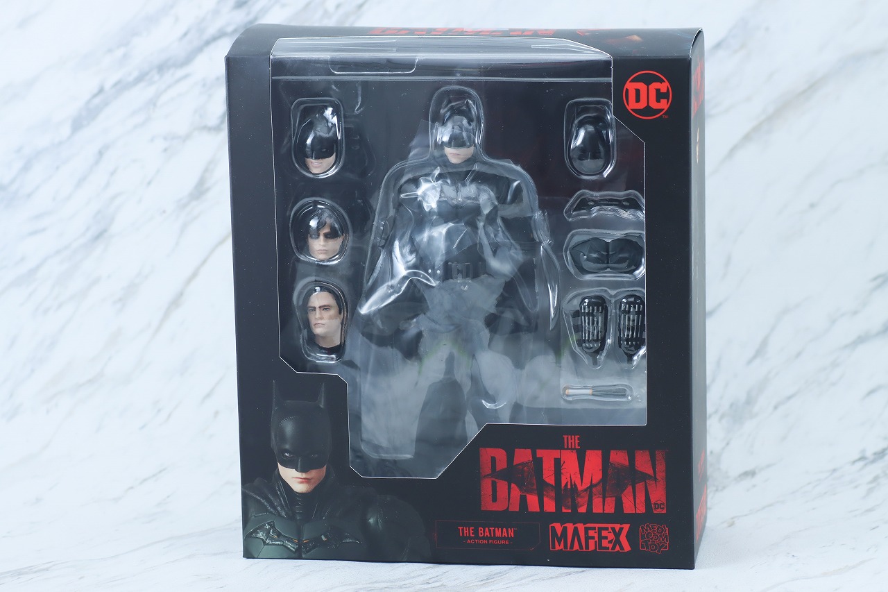 MAFEX　バットマン　ザ・バットマン　レビュー　パッケージ