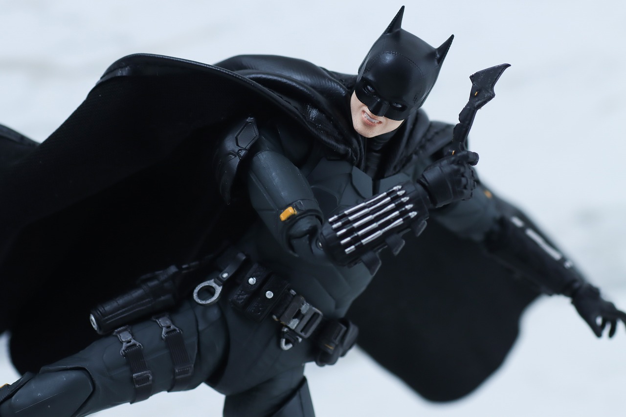 MAFEX　バットマン　ザ・バットマン　レビュー　アクション　