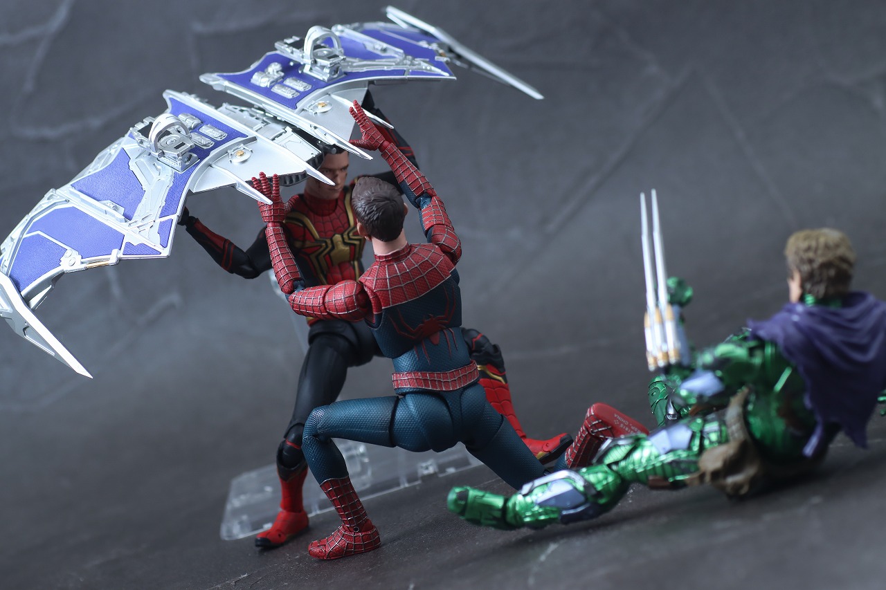 S.H.フィギュアーツ　グリーン・ゴブリン（スパイダーマン：ノー・ウェイ・ホーム）　レビュー　アクション　スパイダーマン　インテグレーテッドスーツ　FINAL BATTLE EDITION　フレンドリー・ネイバーフッド・スパイダーマン