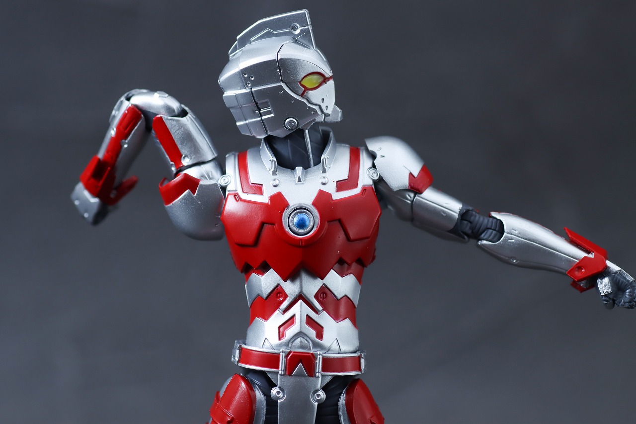 S.H.フィギュアーツ　ULTRAMAN SUIT ACE the Animation　レビュー　可動範囲