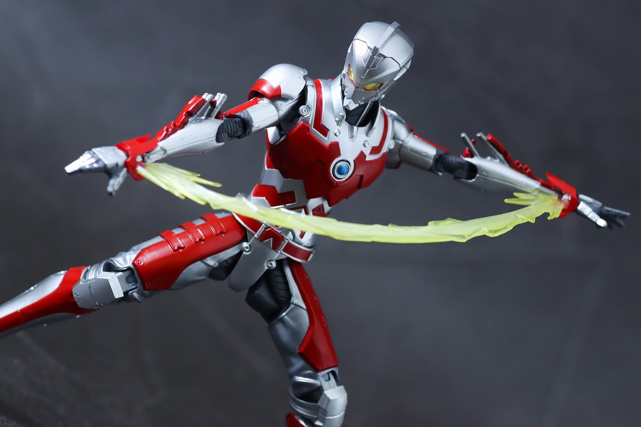 S.H.フィギュアーツ　ULTRAMAN SUIT ACE the Animation　レビュー　アクション