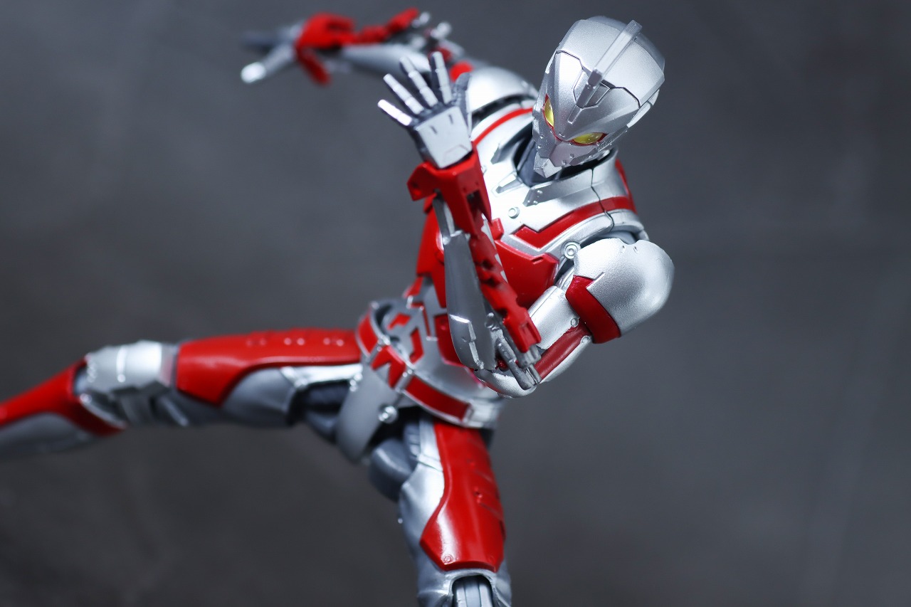 S.H.フィギュアーツ　ULTRAMAN SUIT ACE the Animation　レビュー　アクション