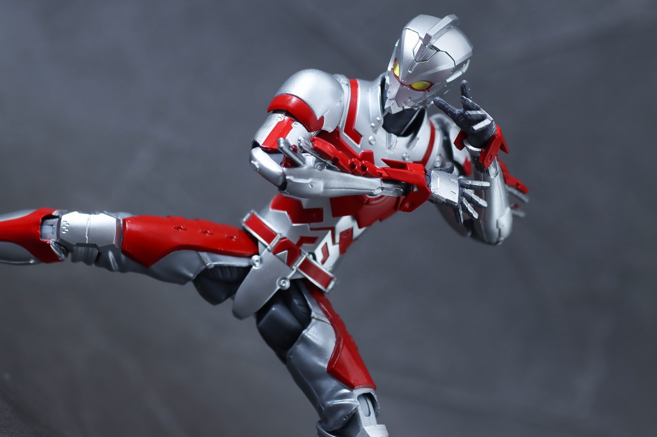 S.H.フィギュアーツ　ULTRAMAN SUIT ACE the Animation　レビュー　アクション