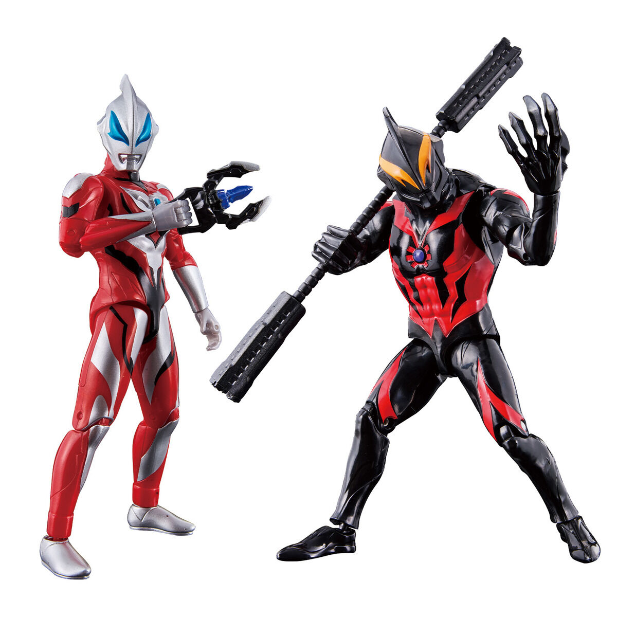 ウルトラアクションフィギュア　ウルトラマンジードVSベリアルバトルセット