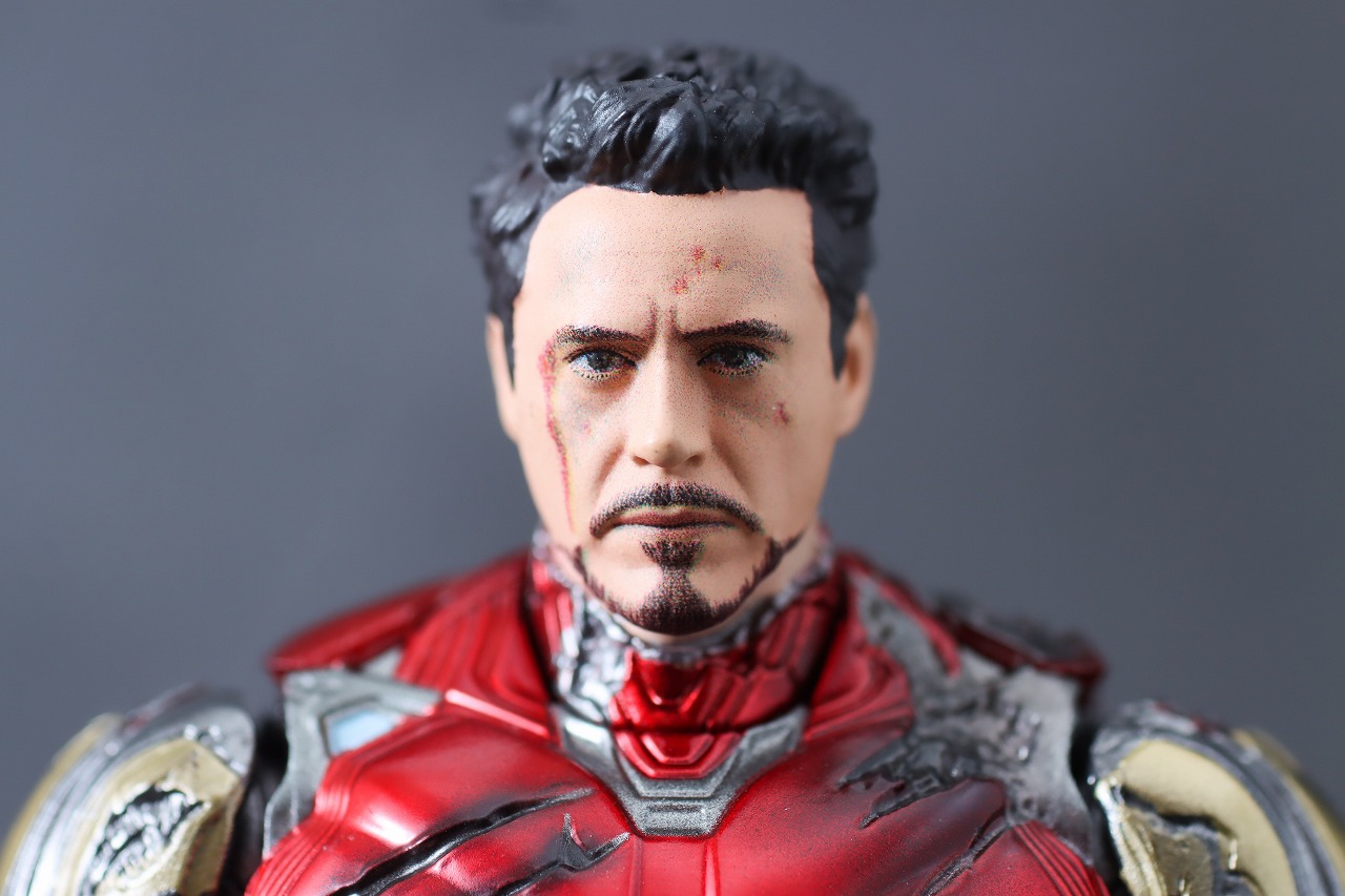 MAFEX　アイアンマン　マーク85　バトルダメージ　レビュー　本体