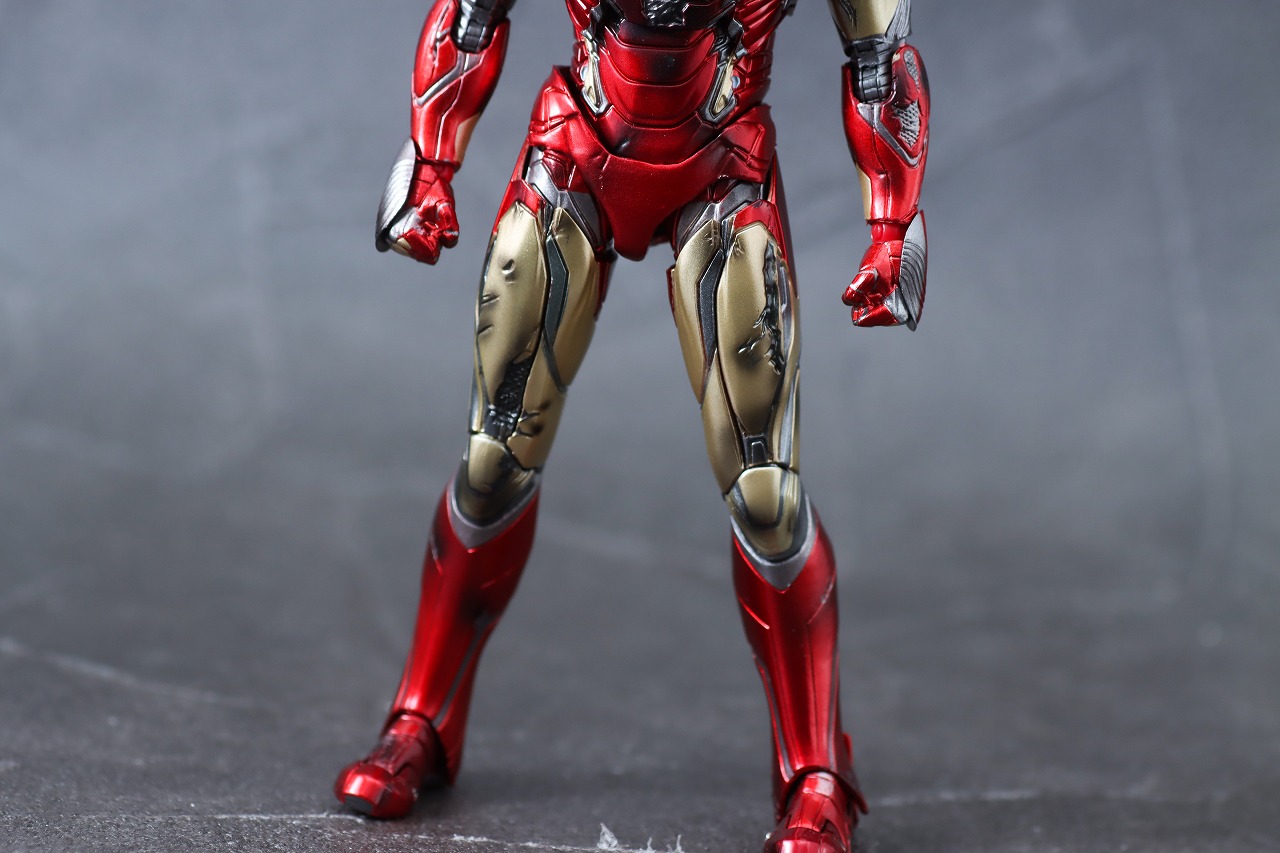 MAFEX　アイアンマン　マーク85　バトルダメージ　レビュー　本体