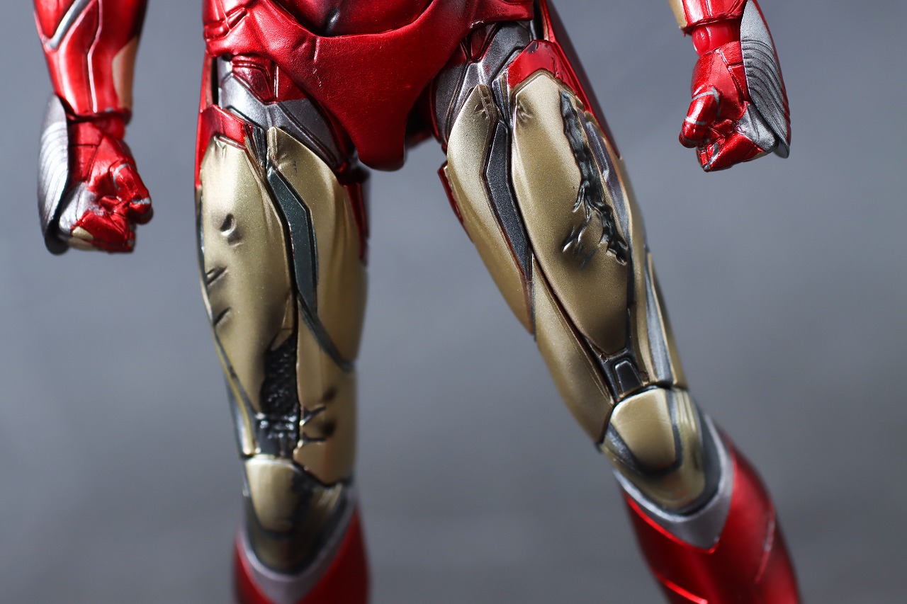 MAFEX　アイアンマン　マーク85　バトルダメージ　レビュー　本体