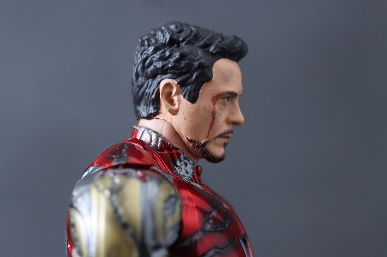 MAFEX　アイアンマン　マーク85　バトルダメージ　レビュー　本体