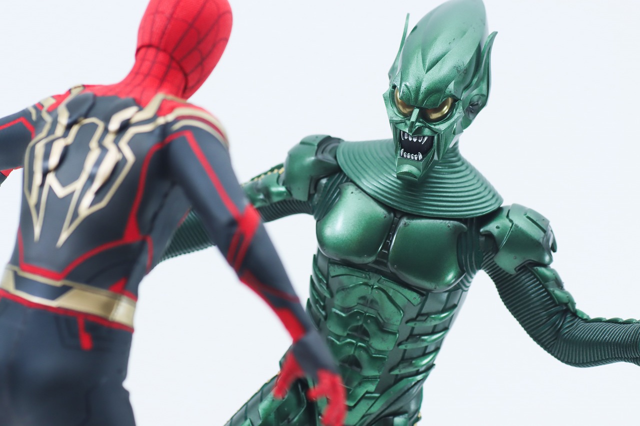 ホットトイズ　グリーン・ゴブリン（『スパイダーマン：ノー・ウェイ・ホーム』）　デラックス版　レビュー　アクション