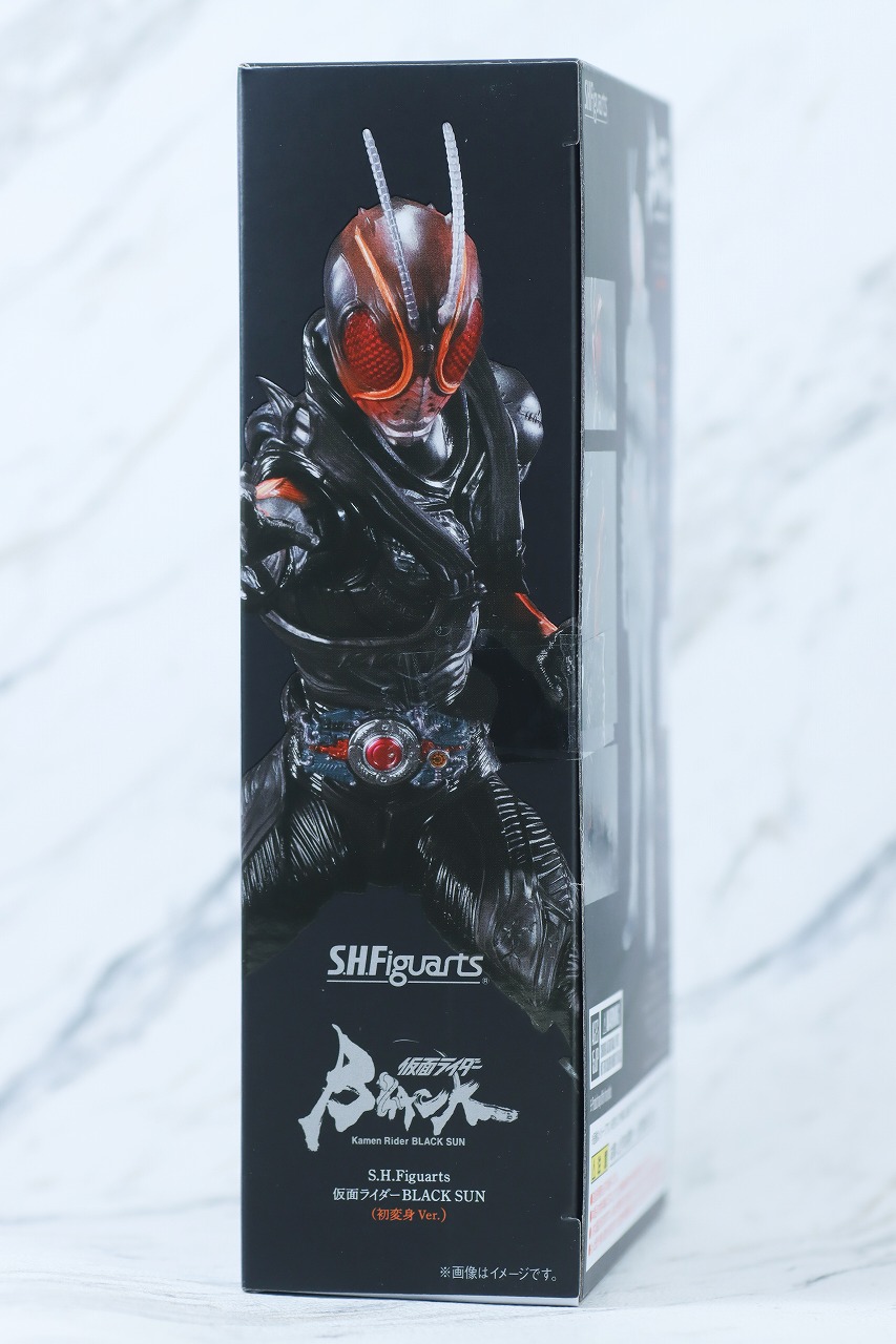 S.H.フィギュアーツ　仮面ライダーBLACK SUN　初変身Ver.　レビュー　パッケージ