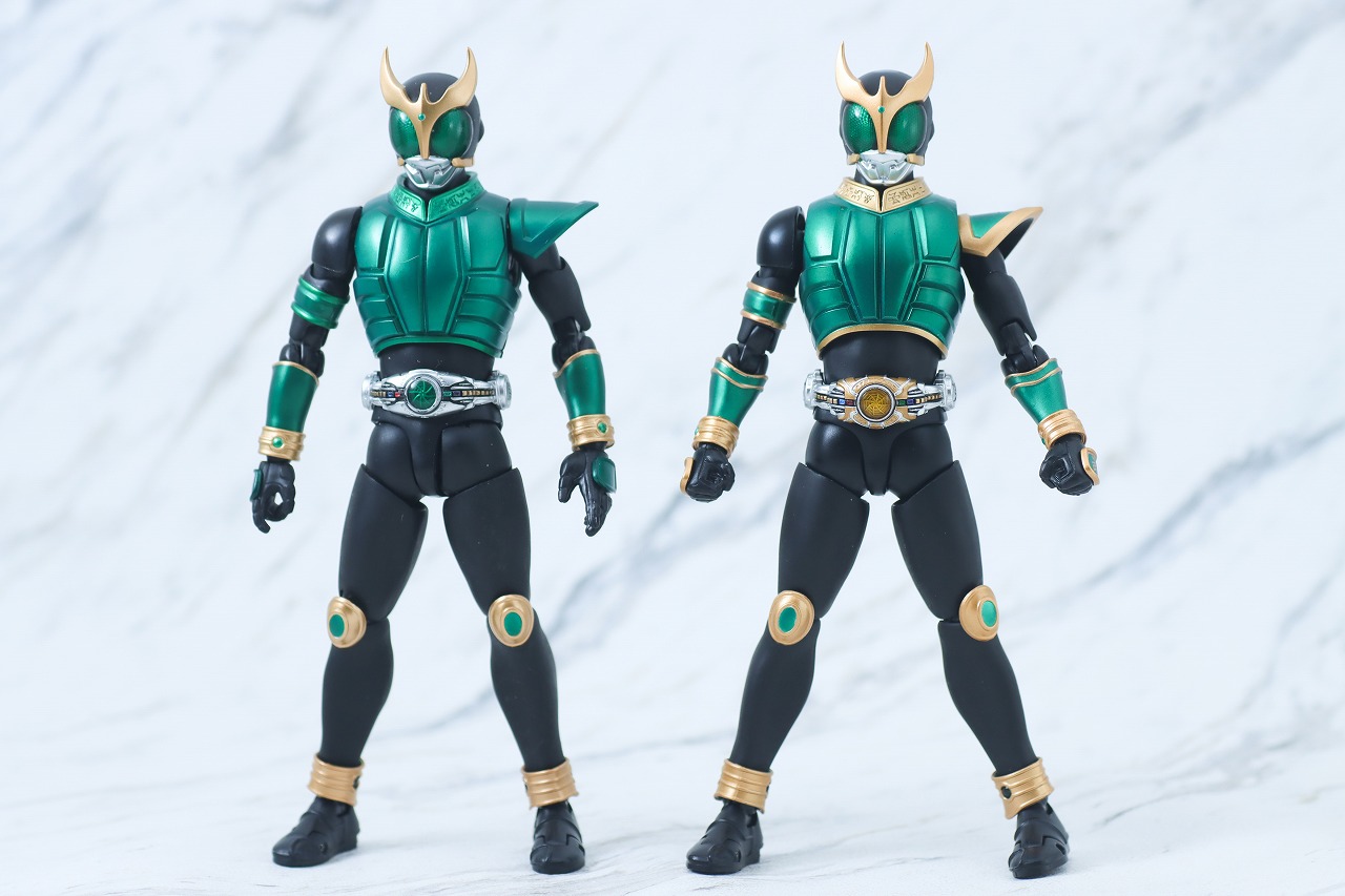 S.H.フィギュアーツ　仮面ライダークウガ ライジングペガサス　真骨彫製法　レビュー　本体　ペガサスフォーム　比較