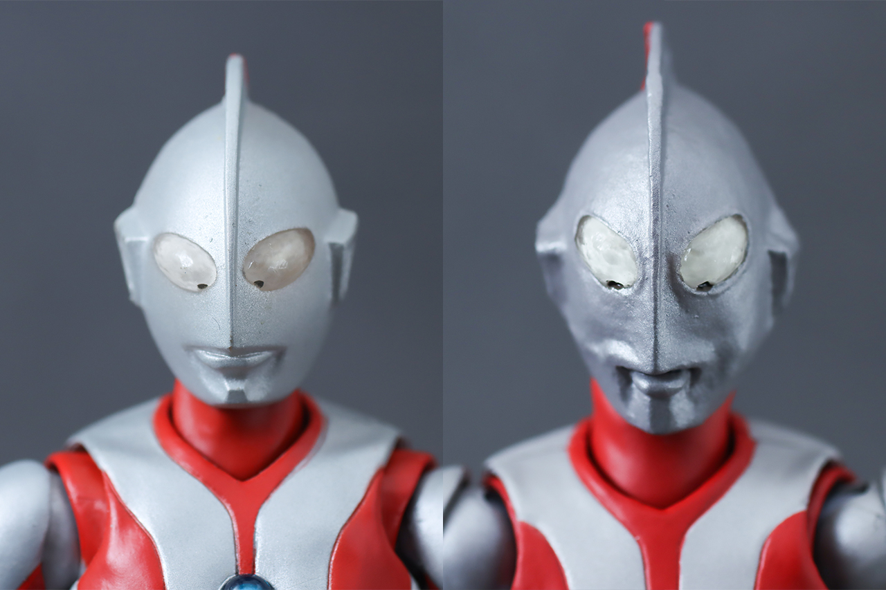 S.H.フィギュアーツ　ウルトラマン　Aタイプ　レビュー　本体　比較