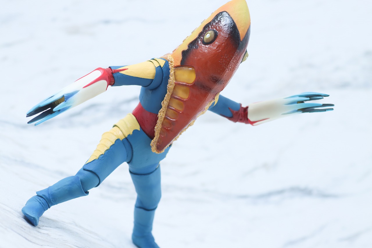 S.H.フィギュアーツ　メトロン星人 狙われた街Ver.　レビュー　アクション