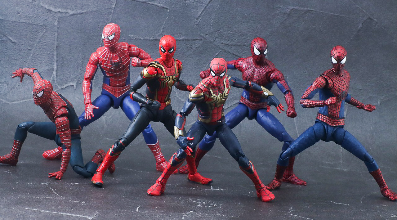 マーベルレジェンド　スパイダーマン インテグレーテッド・スーツ（3パック）　レビュー　アクション S.H.フィギュアーツ