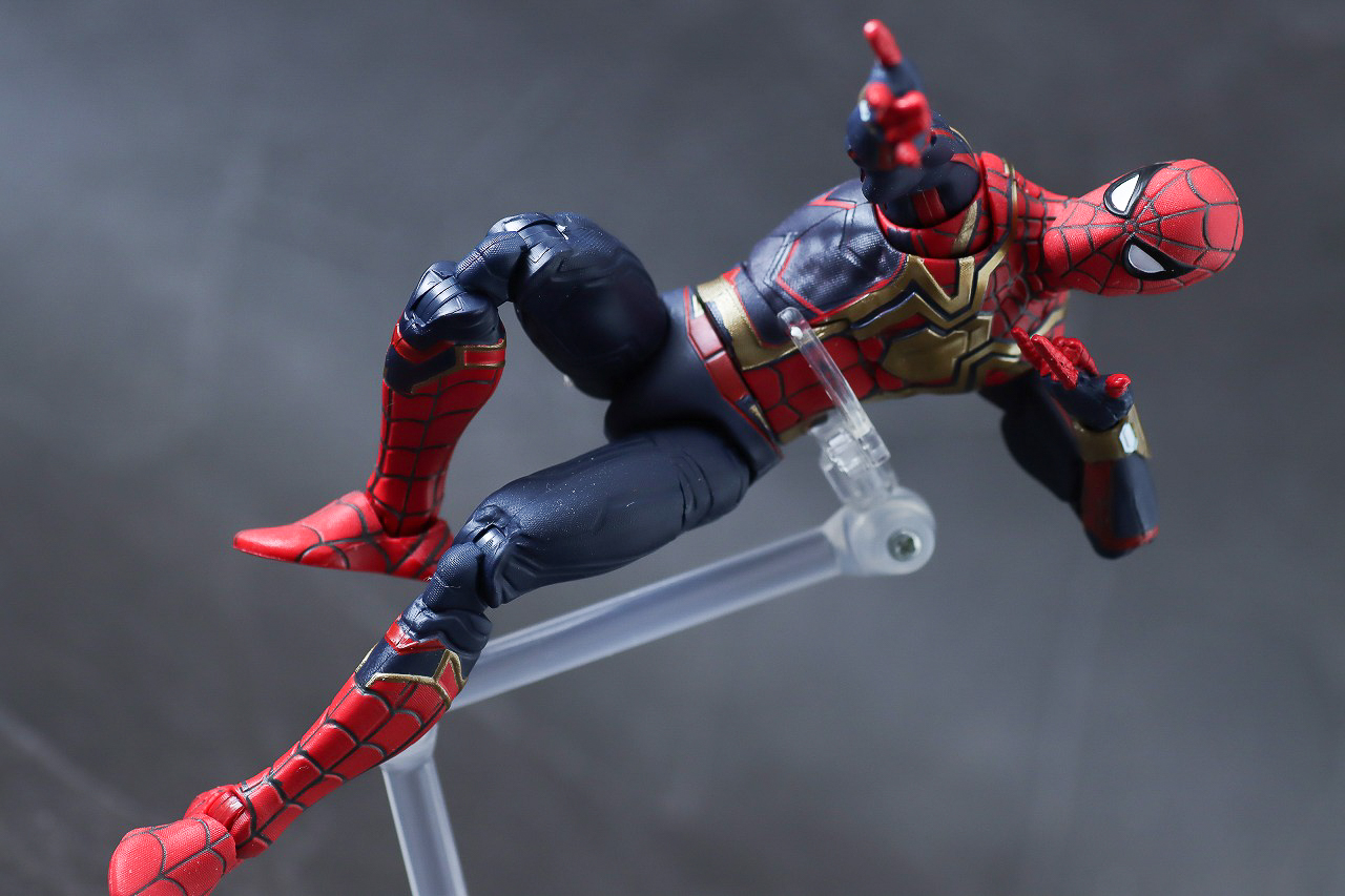 マーベルレジェンド　スパイダーマン インテグレーテッド・スーツ（3パック）　レビュー　アクション