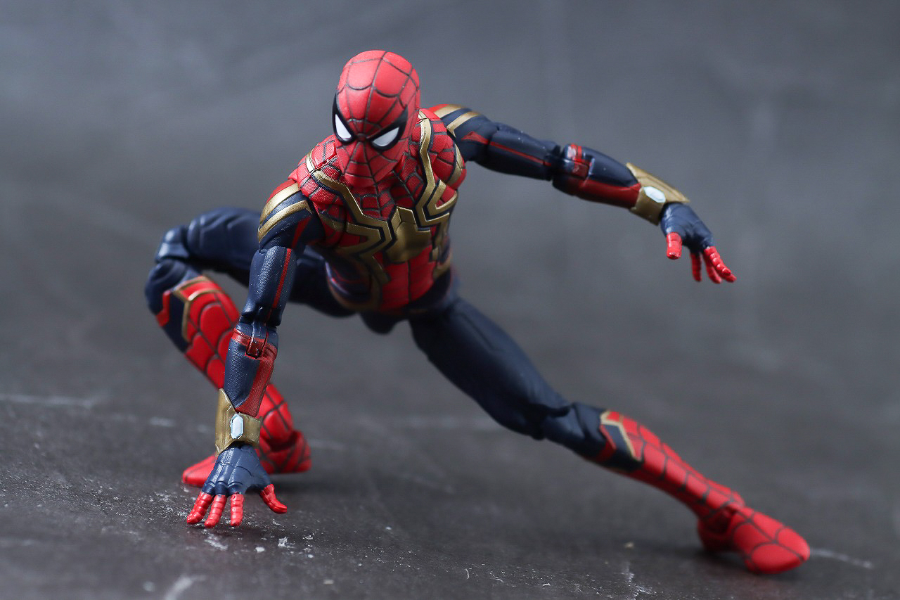 マーベルレジェンド　スパイダーマン インテグレーテッド・スーツ（3パック）　レビュー　アクション